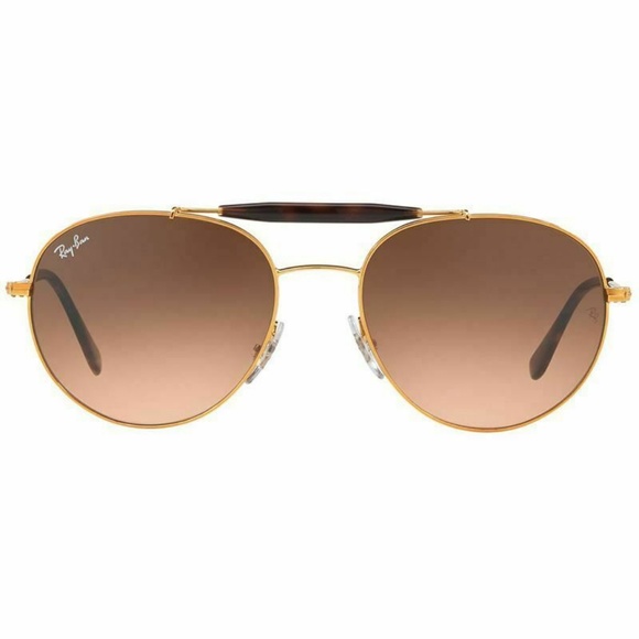 Ray-Ban Pilot Sunglasses Pink/Brown Gradient Lens - Picture 2 of 5